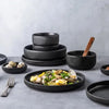 Ribbed Texture 25 Piece Dinnerware Set For Elegant Dining And Entertaining