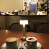 Modern Chrome Table Lamp For Bedroom Nightstand Desk Lighting