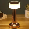 Modern Chrome Table Lamp For Bedroom Nightstand Desk Lighting