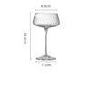 Premium Elegant 2 Piece Champagne Cocktail Glass Set