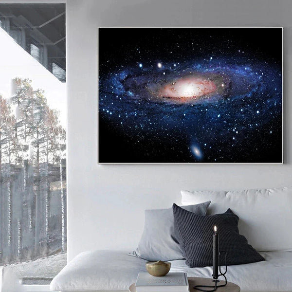 Custom Nebula Canvas Wall Art Cosmic Universe Print Home Decor