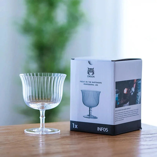 Fluted Belle Époque Cocktail Coupe