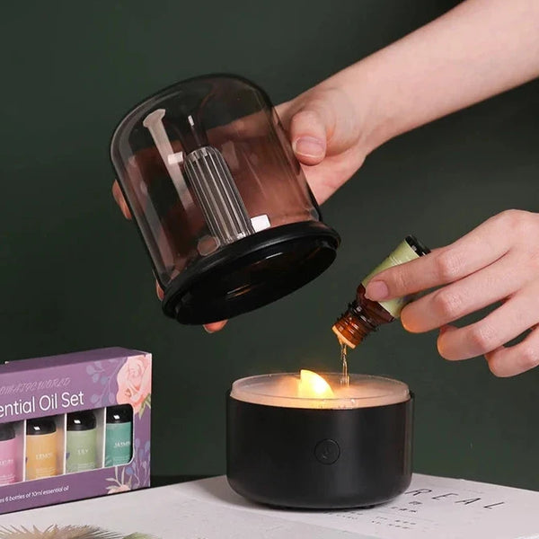 Aromatherapy Diffuser Night Light For Bedroom Sleep And Relaxation