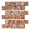 Peel And Stick Faux Brick Wall Panels 3D PVC Waterproof Decor Tiles