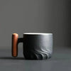 Milano Ceramic Mug Classic Curves Glazed Finish Heat Retaining
