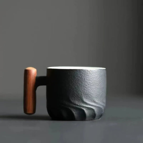 Milano Ceramic Mug Classic Curves Glazed Finish Heat Retaining
