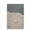 Elegant Tree Rings Abstract Canvas Wall Art For Modern Homes