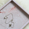 Elegant Dusty Pink Rose Marble Serving Tray Home Decor