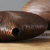 Handcrafted Sahara Sculpted Vase For Modern Home Decor Display