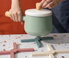The Crossfold Coaster Trivet