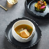 Sculptural Ceramic Serving Bowl For Modern Dessert Table And Home Decor