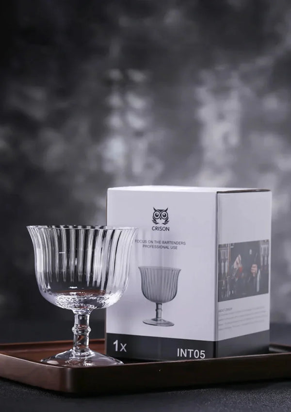 Fluted Belle Époque Cocktail Coupe