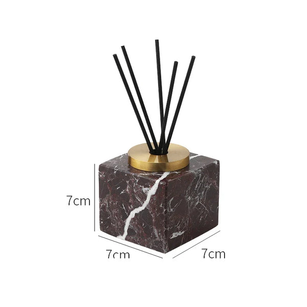 3 Piece Natural Marble Aromatherapy Set Calming Home Decor