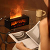 Fireplace Aroma Diffuser Humidifier With Flame Effect And Remote Control
