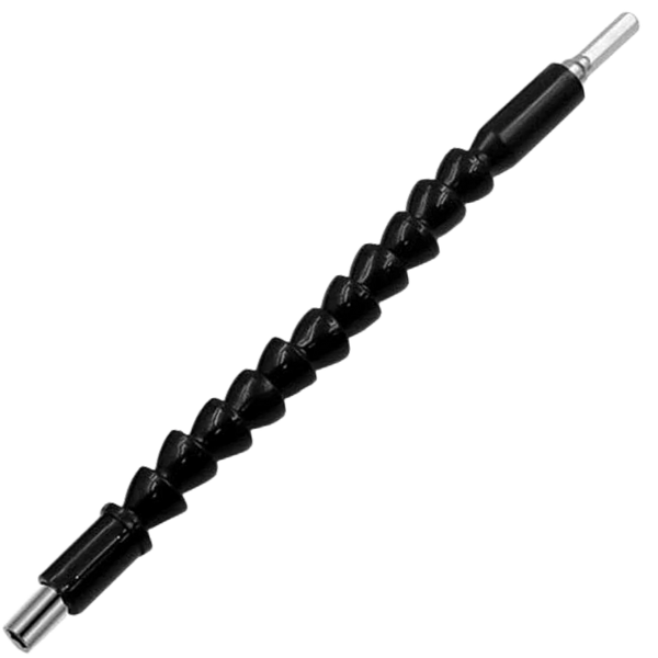 Flexible Drill Bit Holder For Tight Spaces With Extended Reach