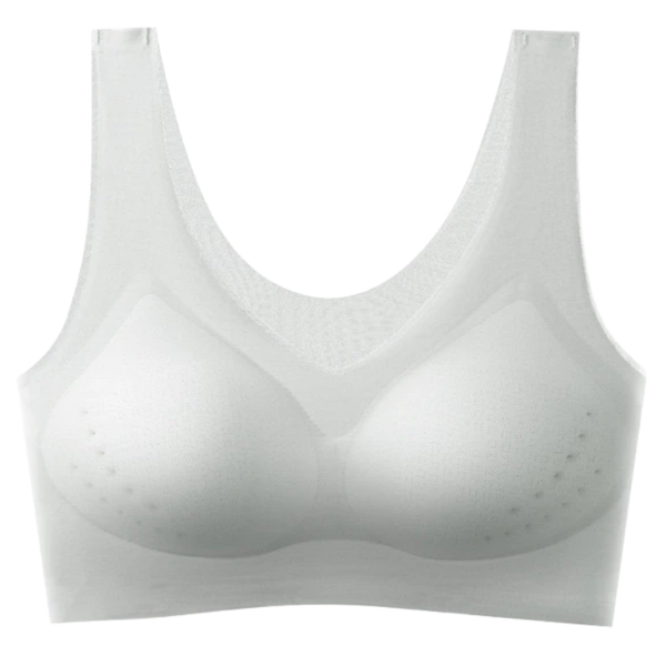 Featherweight Ice Silk Bra For Seamless Breathable Comfort