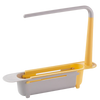 Extendable Sink Storage Rack For Flexible Kitchen Tool Organization