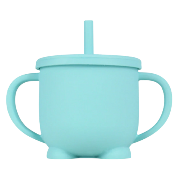 Leakproof Silicone Sippy Cup For Babies With Anti Spill Lid