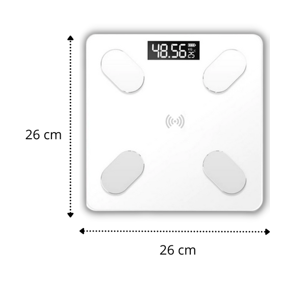 Smart Scale With BIA Body Composition And App Sync For Health Tracking