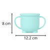 Soft Silicone Snack Cup For Easy Feeding With Safe Non Toxic Design