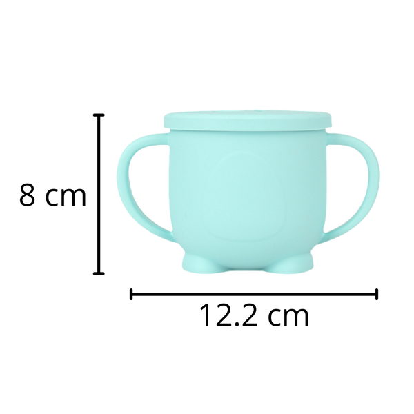 Soft Silicone Snack Cup For Easy Feeding With Safe Non Toxic Design