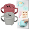 Soft Silicone Snack Cup For Easy Feeding With Safe Non Toxic Design