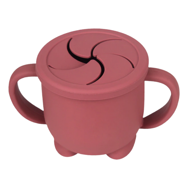 Soft Silicone Snack Cup For Easy Feeding With Safe Non Toxic Design