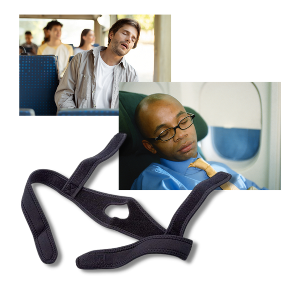Premium Adjustable Snore Prevention Strap for Peaceful Sleep