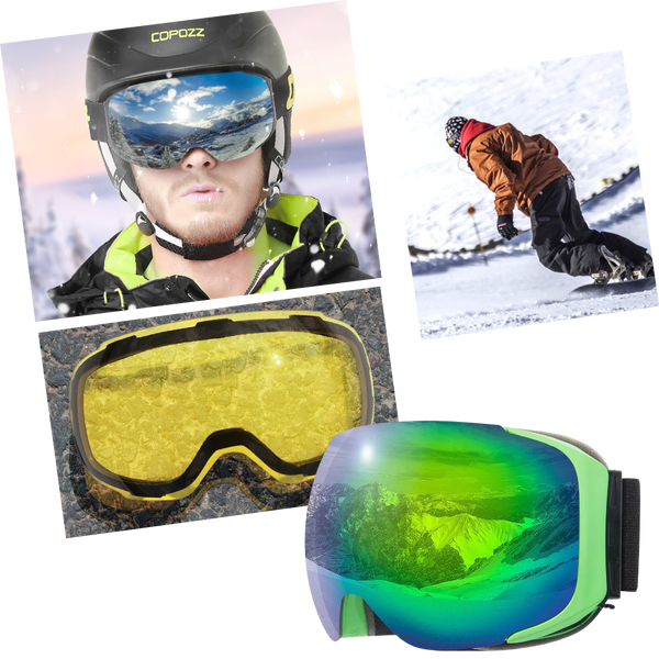 Snow Goggles With Polarised Lenses For Crystal Clear Vision
