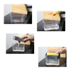 Two In One Detergent Dispenser With Sponge Holder For One Handed Dishwashing
