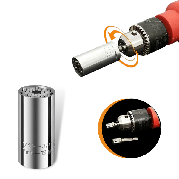 Adjustable Socket Wrench For Quick And Versatile Fastening