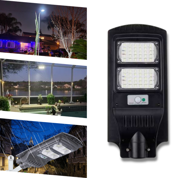 Motion Sensing Solar Outdoor LED Light For Enhanced Night Visibility