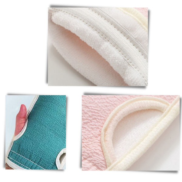 Premium Back Scrubber Bath Kit for Exfoliation and Circulation