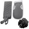 Premium Back Scrubber Bath Kit for Exfoliation and Circulation