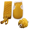 Premium Back Scrubber Bath Kit for Exfoliation and Circulation