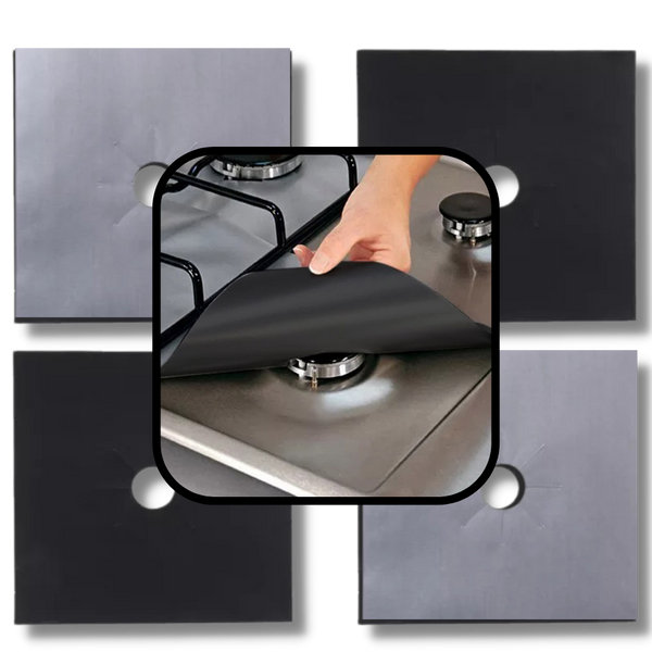 Gas Stove Protector Mats Set Of Two Nonstick Heat Resistant