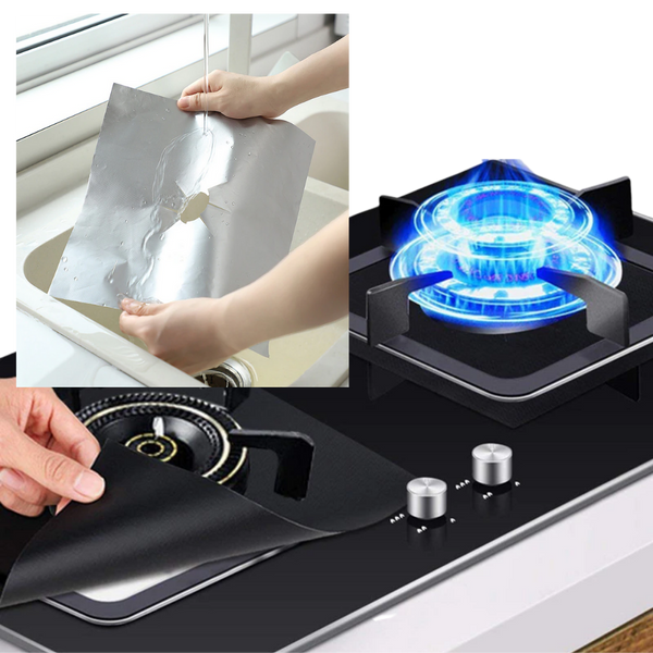 Gas Stove Protector Mats Set Of Two Nonstick Heat Resistant