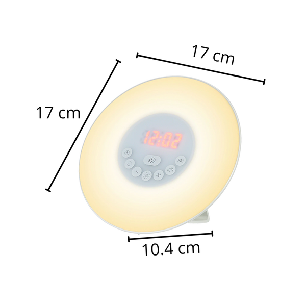 Dawn Simulation Alarm Clock With Gentle Wake And Natural Sounds