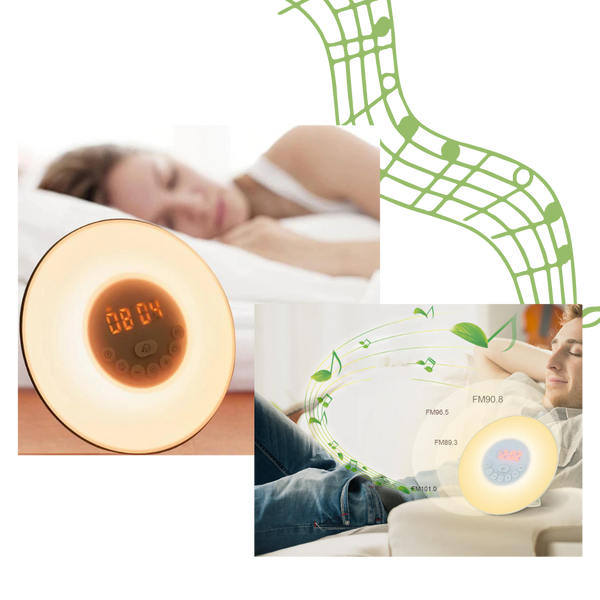 Dawn Simulation Alarm Clock With Gentle Wake And Natural Sounds