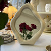 Handcrafted Wabi Sabi Wall Mirror Irregular Oval Design For Modern Home Decor