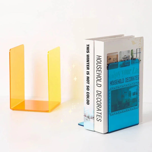 Lumina Acrylic Bookends
