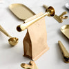 Elegant Espresso Spoon Clip And Coffee Bag Sealer Organizer