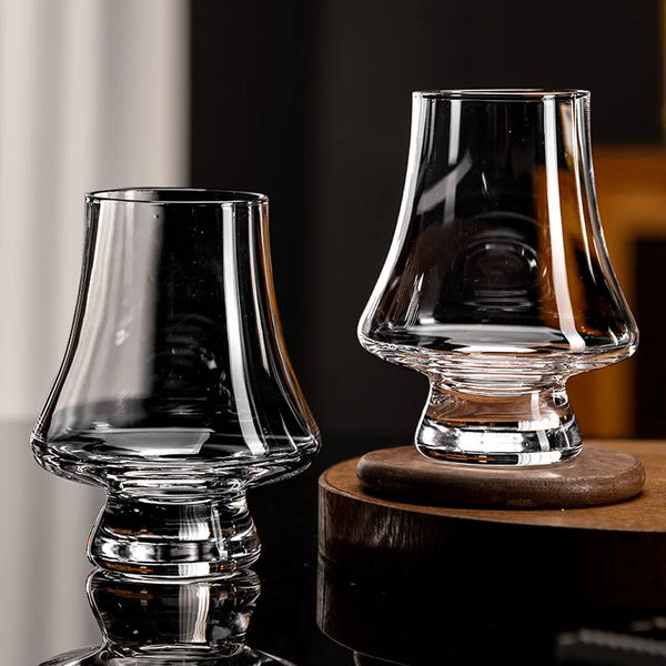 Whiskey Glasses 4 Piece Set Premium Crystal Glass Elegant Tasting