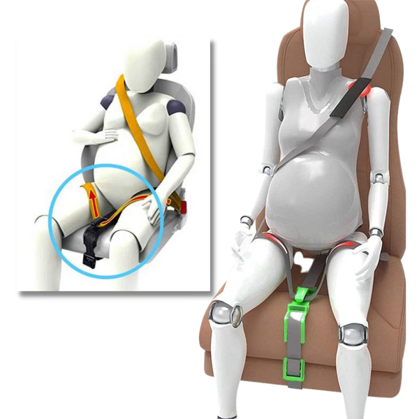 Pregnancy Travel Car Seat Belt Adjuster For Comfort And Safety