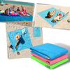 Sand-Free Beach Towel With Dual-Layer Filtration System