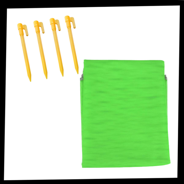 Sand-Free Beach Towel With Dual-Layer Filtration System