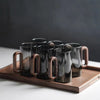 Akari Minimalist Heat Resistant Glass Mug For Tea Coffee