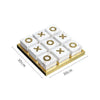 Premium Marble Tic Tac Toe Board For Home Decor And Gameplay