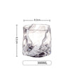 Luxury Textured Whiskey And Whisky Glasses 2 Piece Set