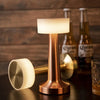 Modern Chrome Table Lamp For Bedroom Nightstand Desk Lighting